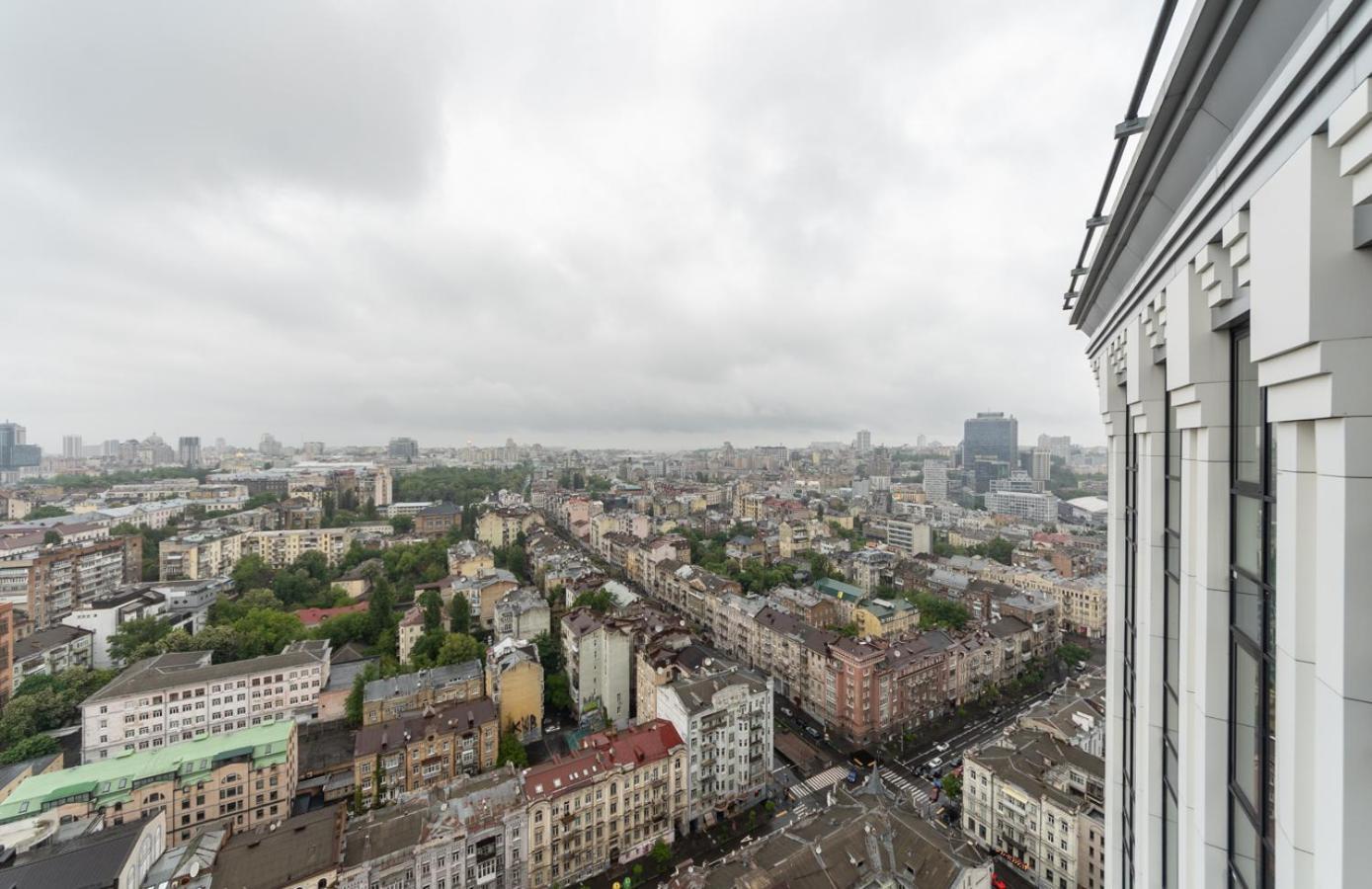 Royal Tower Residence Big Vip Apartment In Center Floor 27 Київ Екстер'єр фото